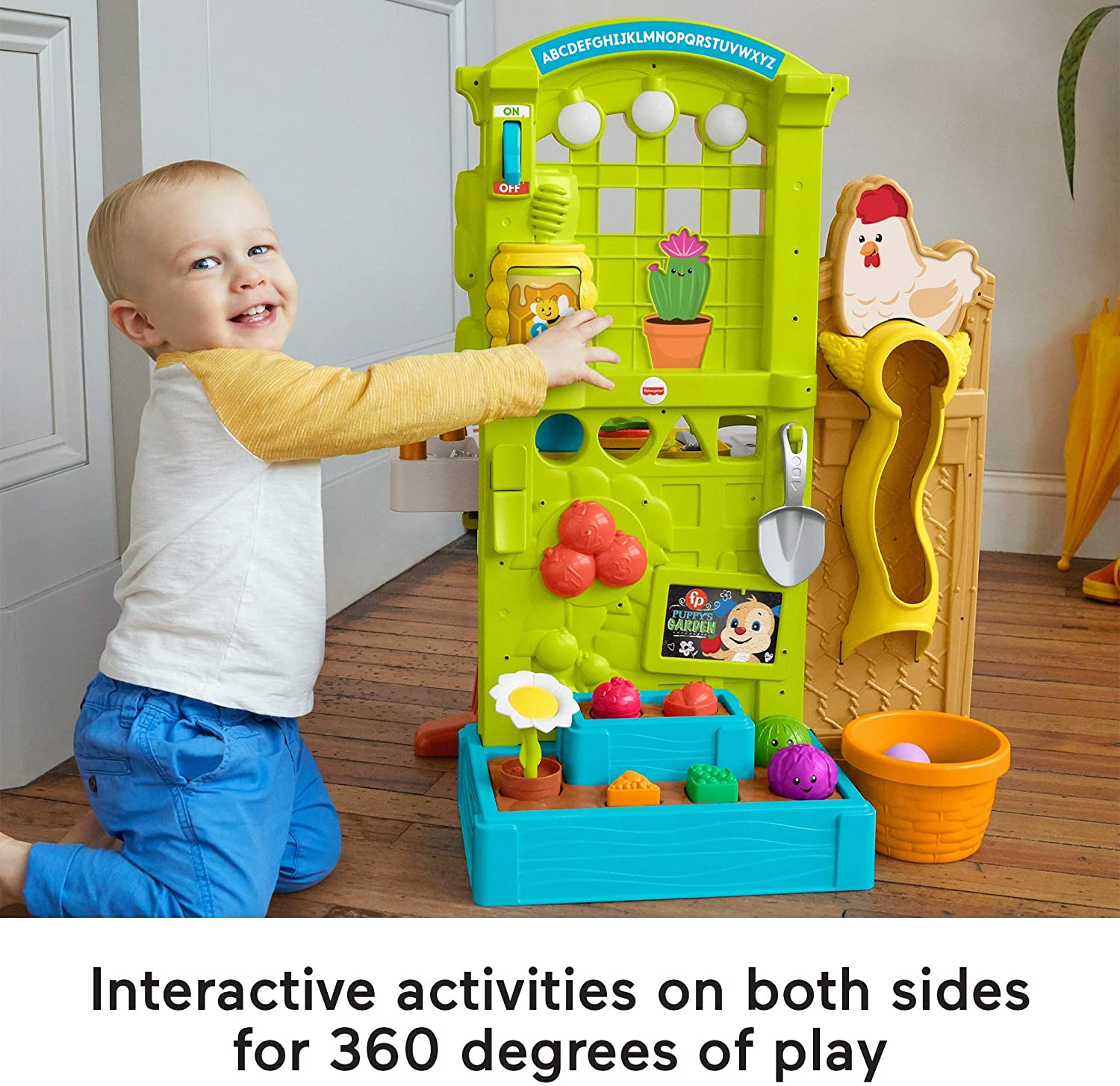 จากฟาร์มสู่ครัว Fisher-Price Laugh & Learn Grow-the-Fun Garden to Kitchen ราคา 4,390 บาท