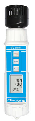 Lutron รุ่นPCO-350เครื่องวัดคาร์บอนมอนอกไซด์แบบพกพาQuick Response,Handheld Carbon Monoxide Detector and Precision Thermometer.