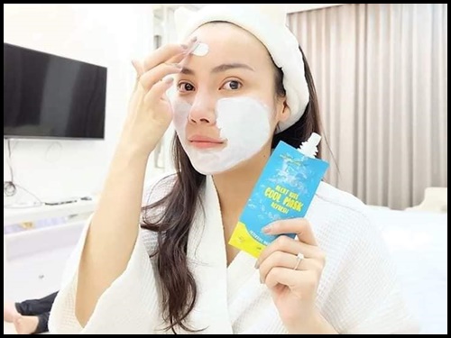 คูลมาส์ก มาส์กหน้าสูตรเย็น Alert Kiss Cool Mask Refresh