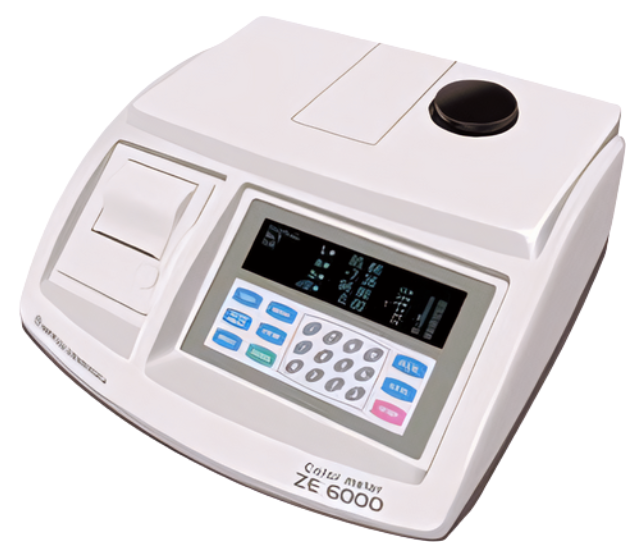 Denshoku รุ่นZE-6000เครื่องวัดสเปกโตรโฟโตมิเตอร์วัดเฉดสี,Spectrophotometers Color Meter