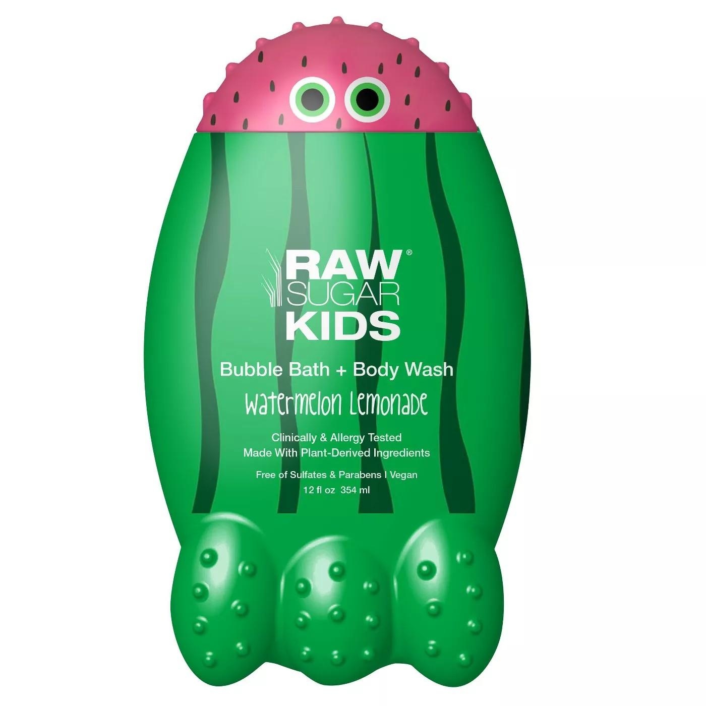 Raw Sugar Kids Bubble Bath + Body Wash Watermelon Lemonade - 12 fl oz ราคา : 450 บาท