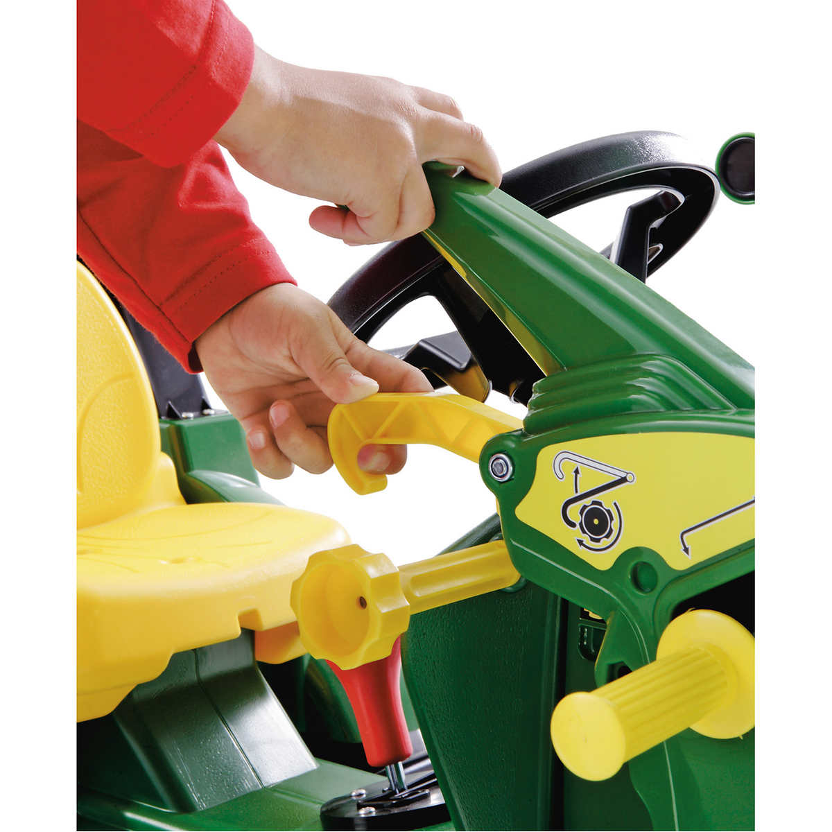 รถแทรคเตอร์ แบคโฮ ลิขสิทธิ์ แท้ KETTLER John Deere Backhoe Loader Ride On สินค้านำเข้าจากอเมริกา