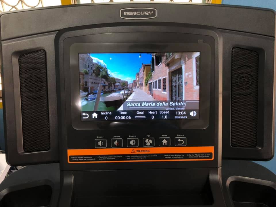 ลู่วิ่งไฟฟ้า Mercury GT5 / Touch Screen จอทัชสกรีน