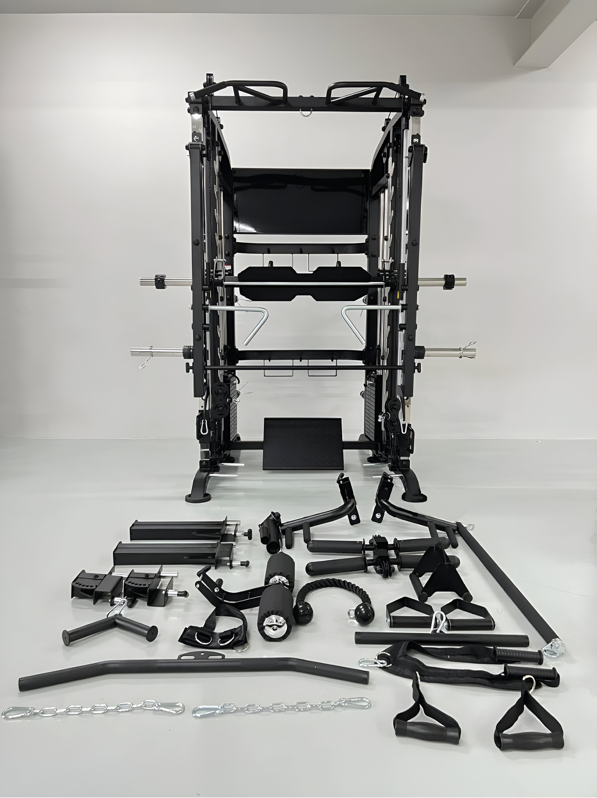 สมิทแมชชีน i5 Flow Jammer arms,+ม้านั่ง819A + แผ่นหุ้มยาง, Fullset, Smith Machine i5 Flow Jammer