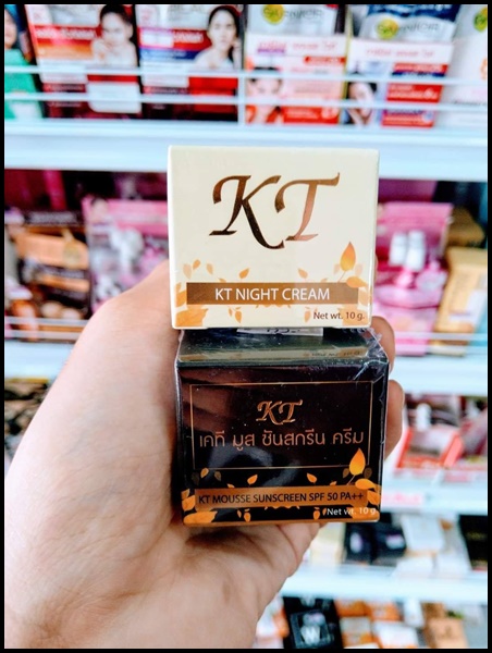 กันแดด KT Mousse Sunscreen เคที มูส ซันสกรีน ครีม