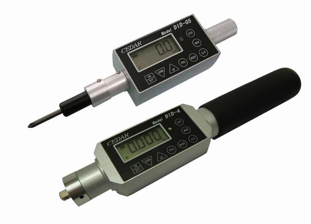 Cedar รุ่นDID-05ไขควงวัดแรงบิดแสดงผลแบบดิจิตอลCedar Light-weight Digital Torque Tester/Screwdriver Measurement Range:2.0～500.0mN.m