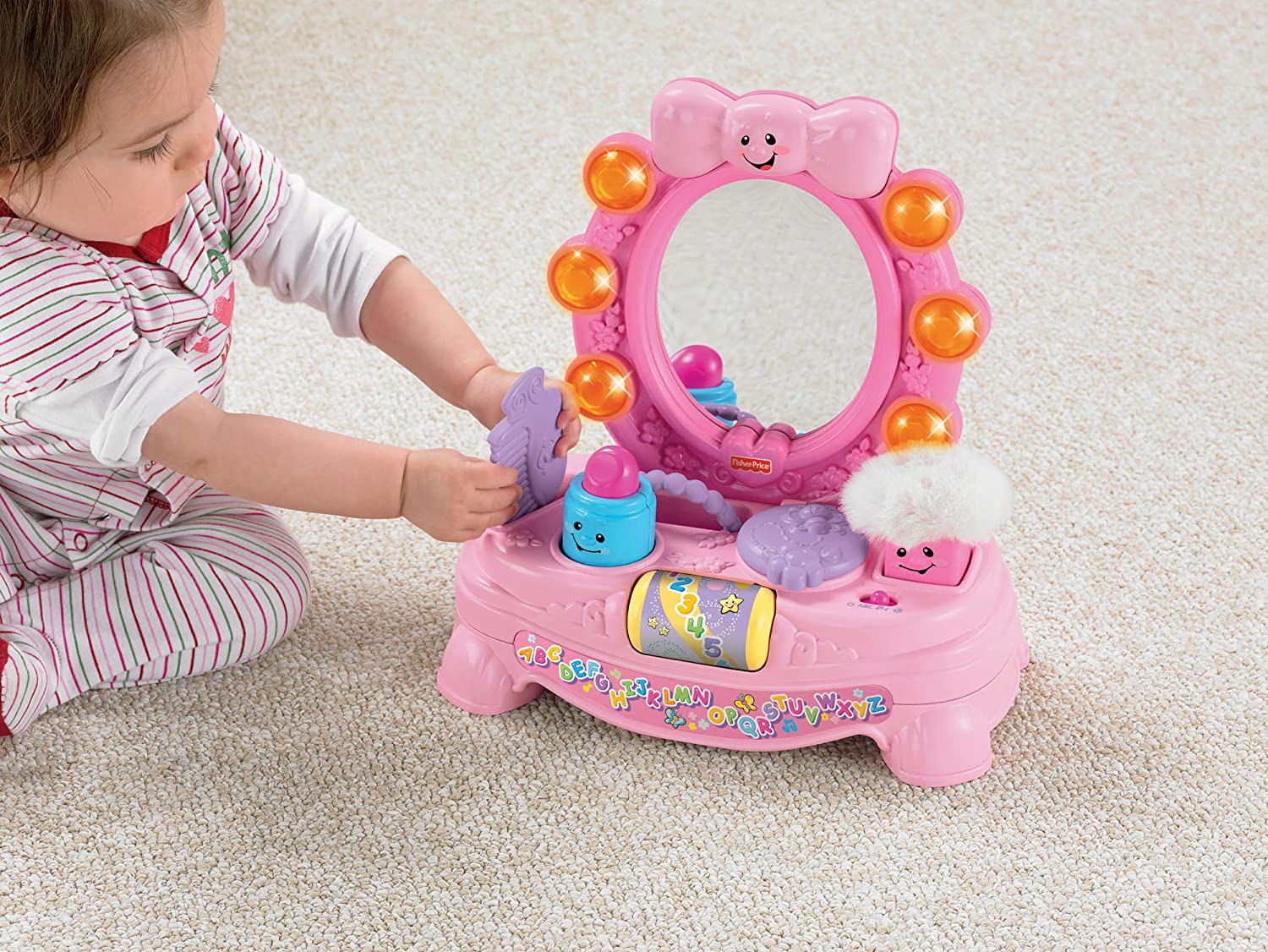 โต๊ะกระจก Fisher-Price Laugh & Learn Magical Musical Mirror ราคา 2,590 บาท