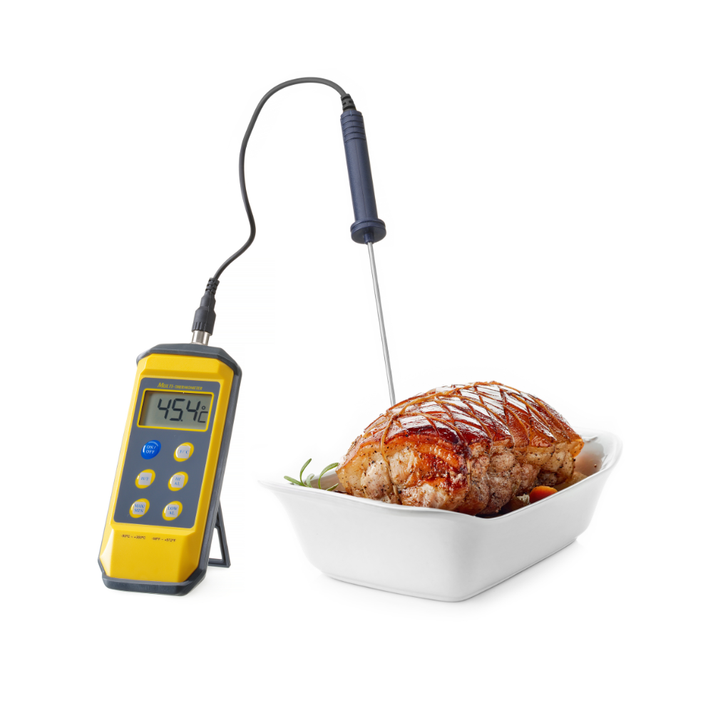 Hendi รุ่น HD-271407 เครื่องวัดอุณหภูมิดิจิตอลสำหรับอาหาร,Digital food thermometer with Probe,meas.range: -50°C～300°C