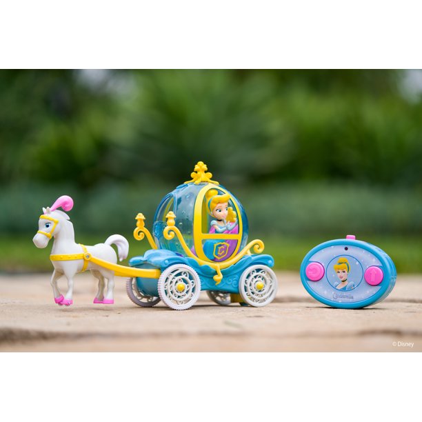 รถบังคับ Disney 1:24 Princess Cinderella Horse-Drawn Carriage RC Radio Control Cars ราคา 2,190 - บาท