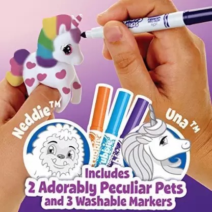 CRAYOLA Super Tips Marker Set, Washable Markers, Easter Gifts for Kids, 120ct ราคา 1,090 - บาท