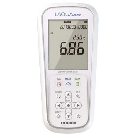 Horiba รุ่นD-72เครื่องวัดโออาร์พี พีเอช,PORTABLE PH/ORP METER,Meas.range:pH:0.00-14.00pH
