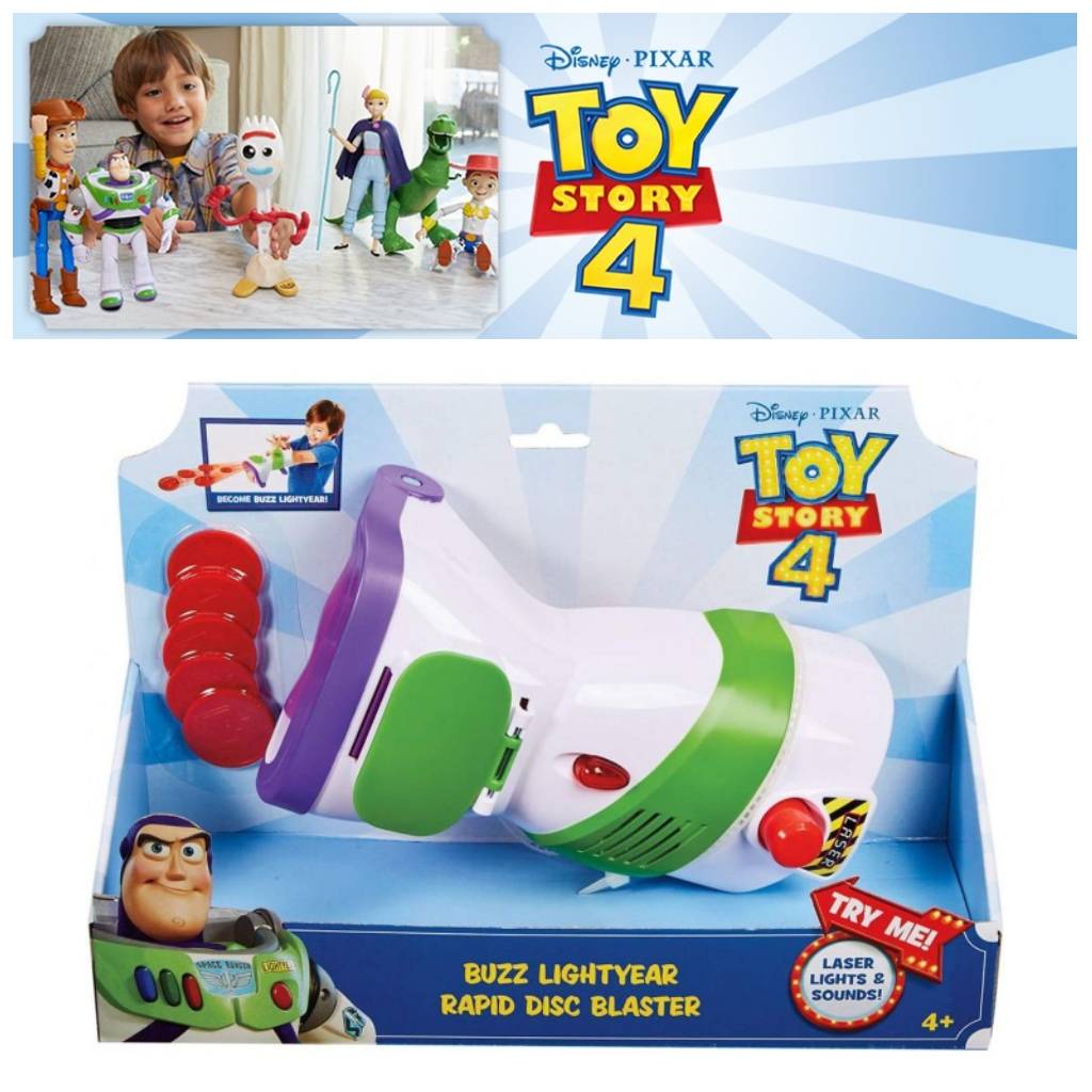 ปืนยิงดิสก์บัซ ไลท์เยียร์ Toy Story Buzz Lightyear Rapid Disc Blaster ราคา 990 บาท