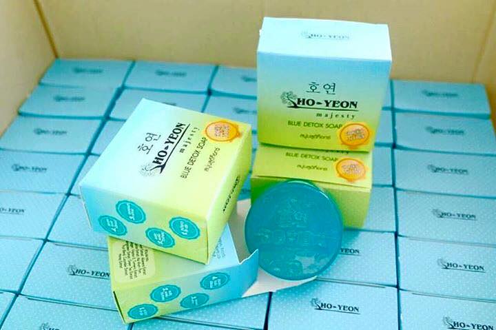 สบู่บลูโฮยอน ดีท็อกซ์ (BLUE DETOX SOAP By โฮยอน)