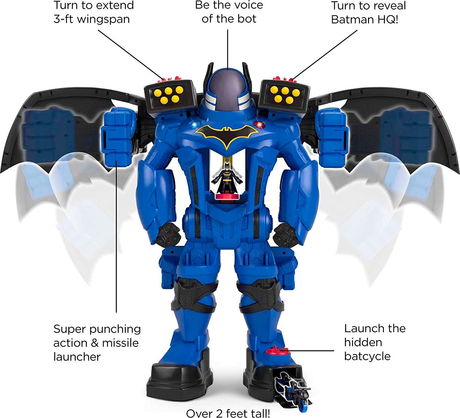 Fisher-Price Imaginext DC Super Friends - Batbot Xtreme ราคา 6,990