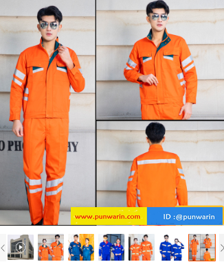 ชุดฟอร์มพนักงานช่างวิศวกรรมคนสวน ช่างประปา ช่างยนตร์ ช่างกลโรงงาน สีภาพ S-4XL M6709008 ชุด **ราคา 2 ชุดขึ้นไป