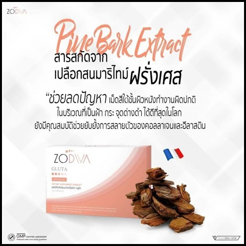 โซดิว่า กลูต้า Zodiva Gluta โปรส่งฟรี