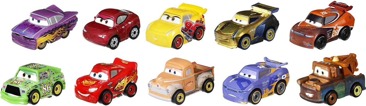 รถ Disney Pixar Cars Mini Racers Derby Racers Series 10-Pack ราคา 1,590.- บาท
