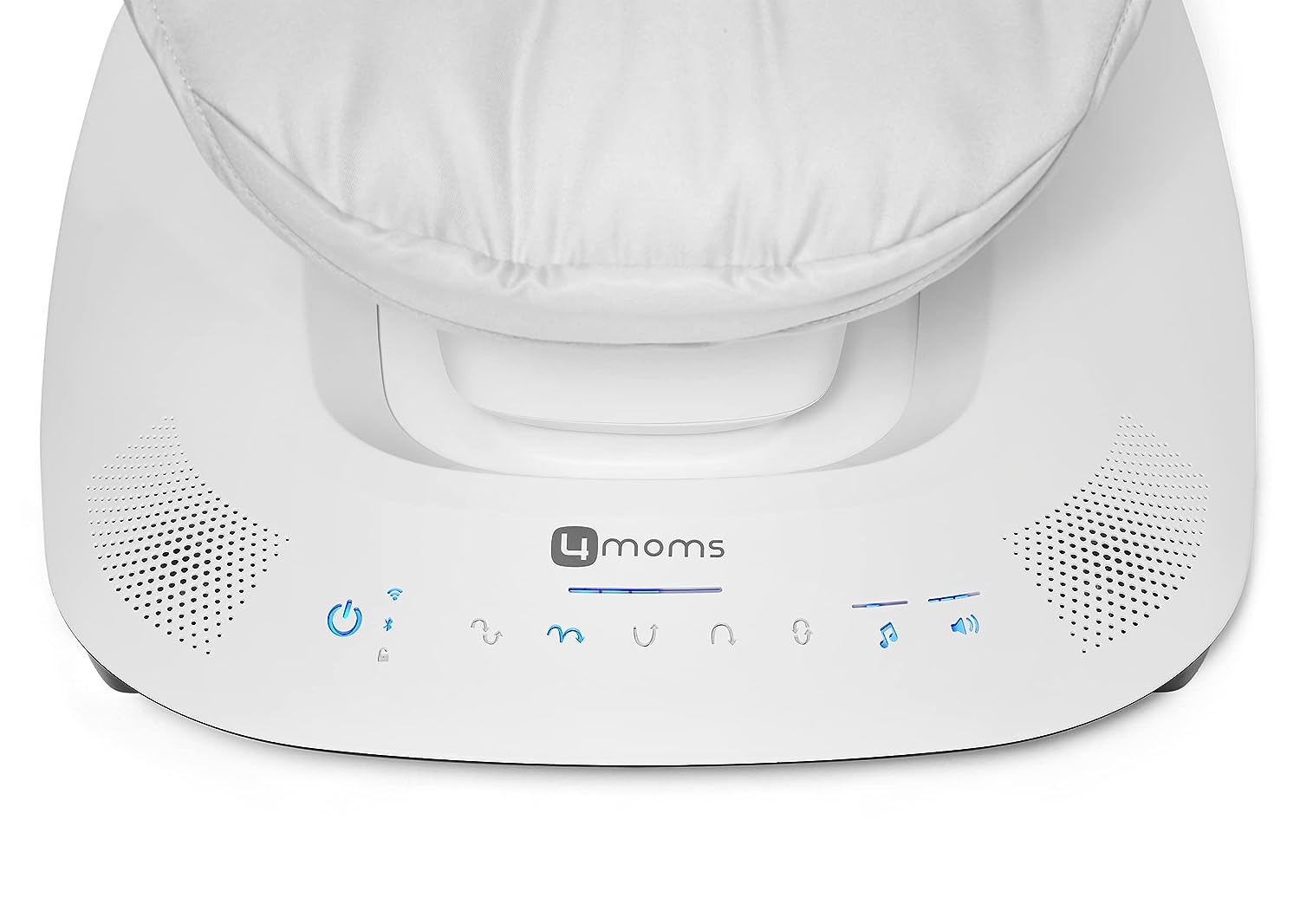 นำเข้า🇺🇸 เปลกล่อมยอดฮิตท๊อปรีวิว รุ่นใหม่ล่าสุด ปี 2023👑4moms MamaRoo Multi-Motion Baby Swing, Bluetooth Enabled with 5 Unique Motions, Grey - สีเทา ราคา 16,900 บาท
