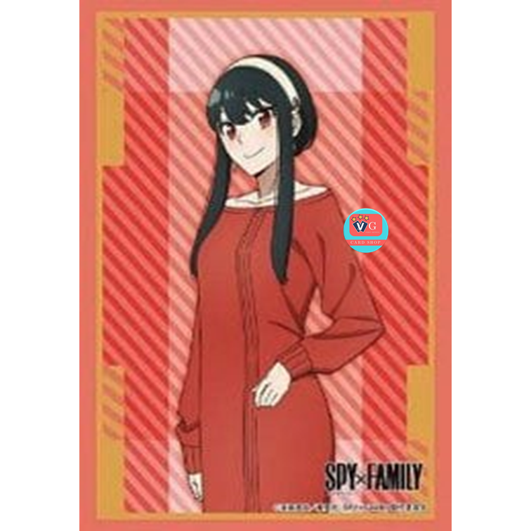Bushiroad Sleeve Collection HG Vol.3831 Spy x Family [Yor Forger] Part.2 (Card Sleeve) ซองใส่การ์ด สลีฟบัดดี้ไฟท์ โปเกมอน 75ใบ