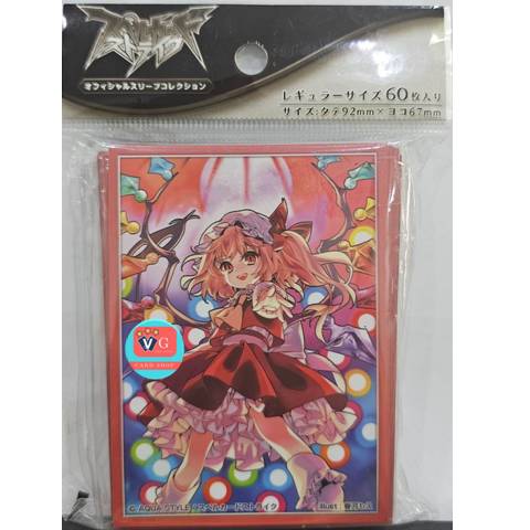 สลีฟบัดดี้ไฟท์ Lunatic Scarlett(AQUA STYLE)sleeve ซองใส่การ์ด 60 ใบ ไม่ติด bushiroad ใช้แข่งงานของบริษัทไม่ได้ สลีฟโปเกมอน