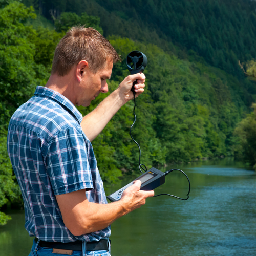 PCE รุ่นVA-11-ICA incl. ISO Calibration Certificate เครื่องวัดการไหลของอากาศAir Flow Meter