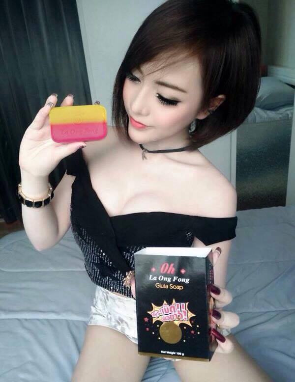 สบู่ระเบิดผิวขาว By โอ้ ละอองฟอง (Oh La Ong Fong Gluta Soap)