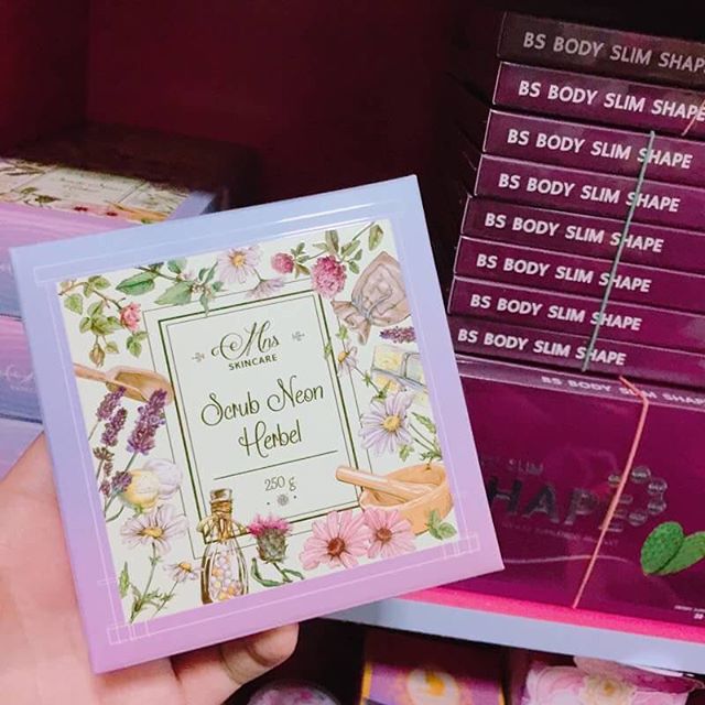 สครับนีออน (SCRUB NEON Herbel 2in1) ทั้งขัดทั้งอาบใน 1 เดียว