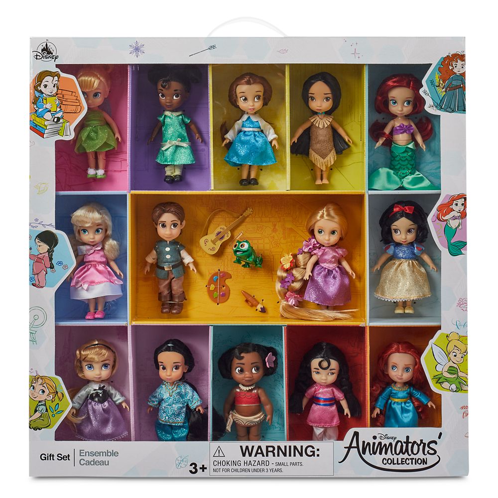 ชุดคอลเลกชั่นตุ๊กตามินิ 14 แบบ Disney Animators' Collection Mini Doll Gift Set