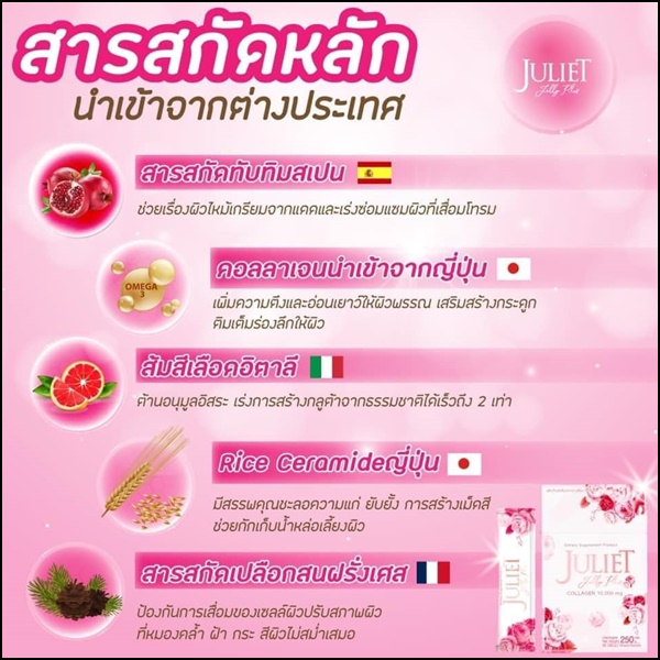 จูเลียต เจลลี่ พลัส Juliet Jelly Plus Collagen