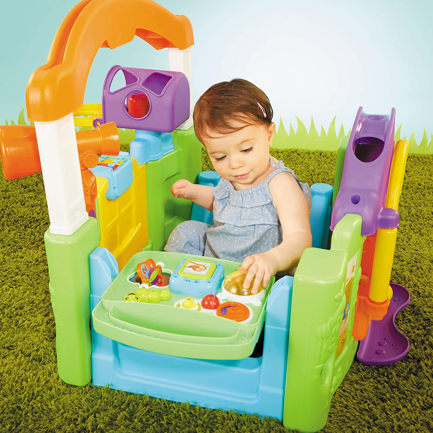 บ้านสวน เด็กเล่น Little Tikes Activity Garden Playhouse for Babies ราคา 4,890 - บาท