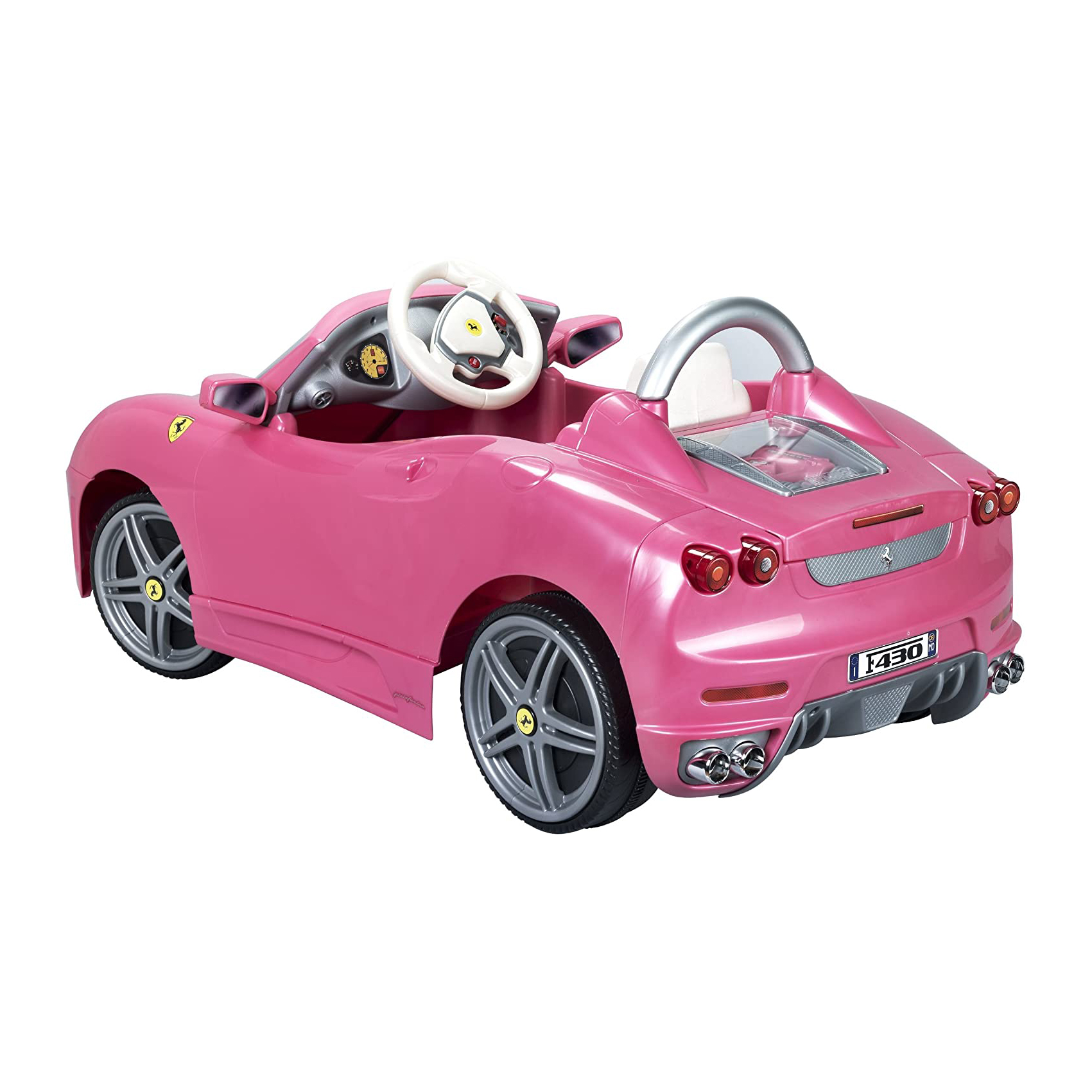 รถแบตเตอรี่เด็ก Ferrari F430 6-Volt Battery-Powered Ride-On, Pink