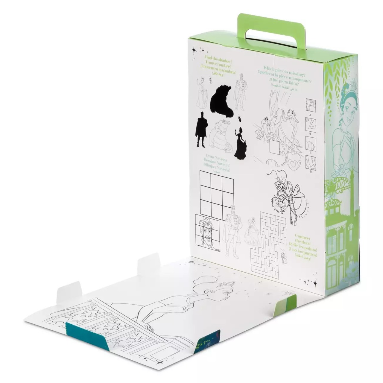 นำเข้า 🇺🇸 เซ็ทตุ๊กตาเทียน่าและกิจกรรมระบายสีTiana Disney Story Doll, The Princess and the Frog 11" ราคา 1,590 บาท