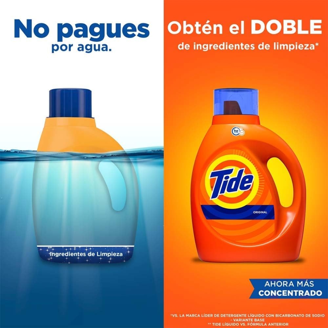 นำเข้า 🇺🇸 💦 สูตรเข้มข้นน้ำยาซักผ้า Tide Original Scent, Liquid Laundry Detergent ซักได้นานถึง 152 ครั้ง บอกลาคราบฝังแน่น ขนาด 170 Fl oz 💪ราคา 2590 บาท ยังไม่รวมค่าส่งนะคะ