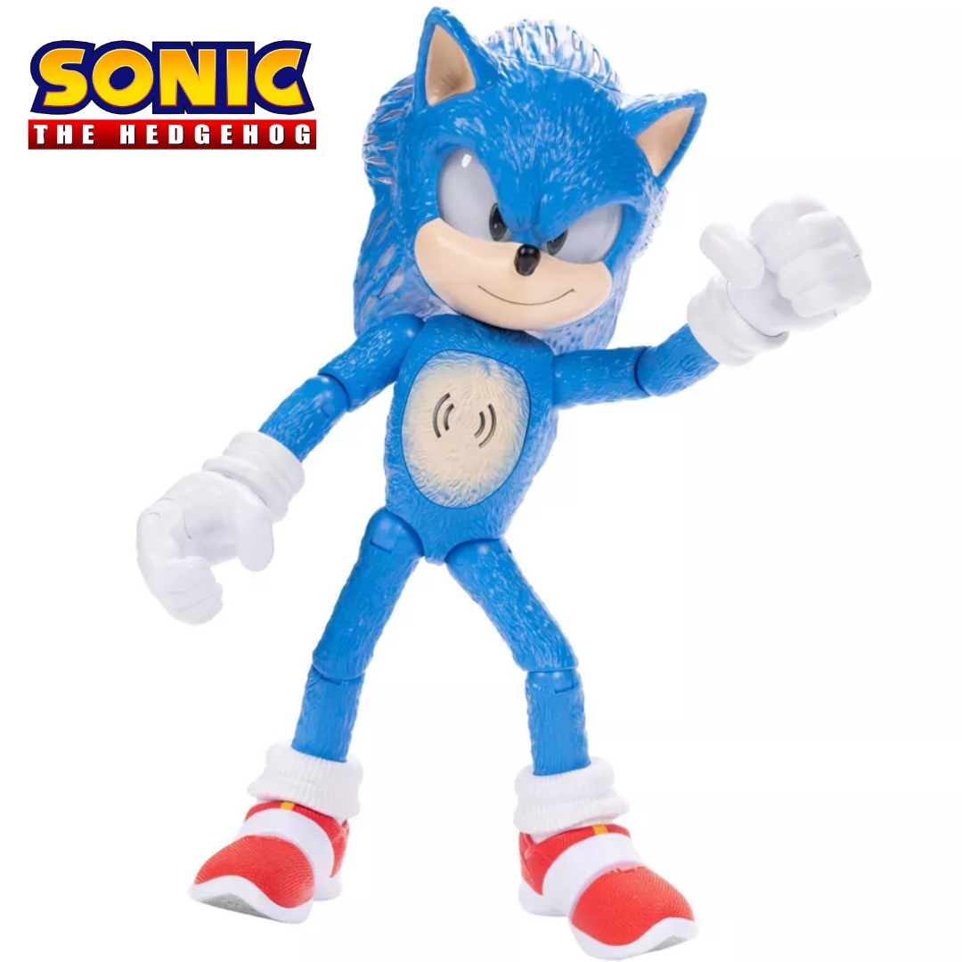 นำเข้า 🇺🇸 ✨สุดล้ำ🌀ฟิกเกอร์ Ultimate Talking Sonic 12” จากภาพยนตร์ Sonic The Hedgehog 3 ราคา3,690 บาท