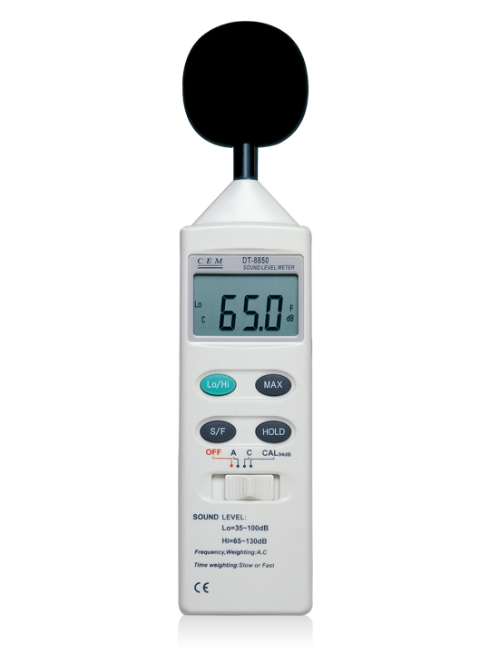 CEM instruments DT-8850 เครื่องวัดระดับเสียง