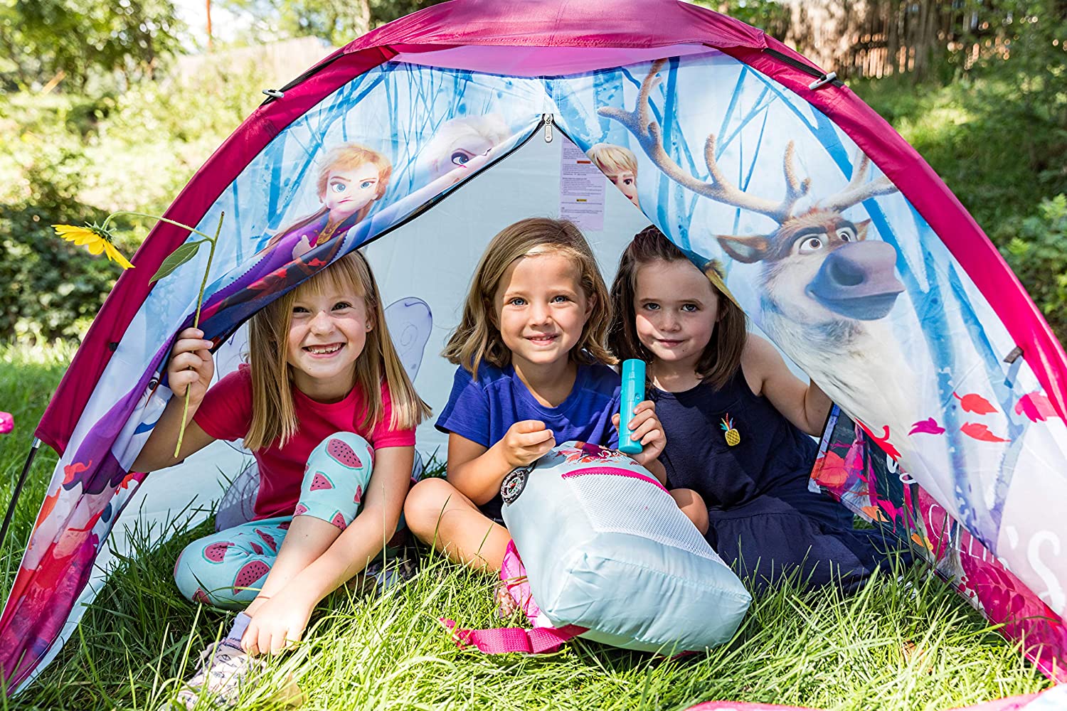 เต็นท์ โฟรเซ่น 2 พร้อมถุงนอน ลายโฟรเซ่น Disney Frozen 2 4 Piece Camp Kit