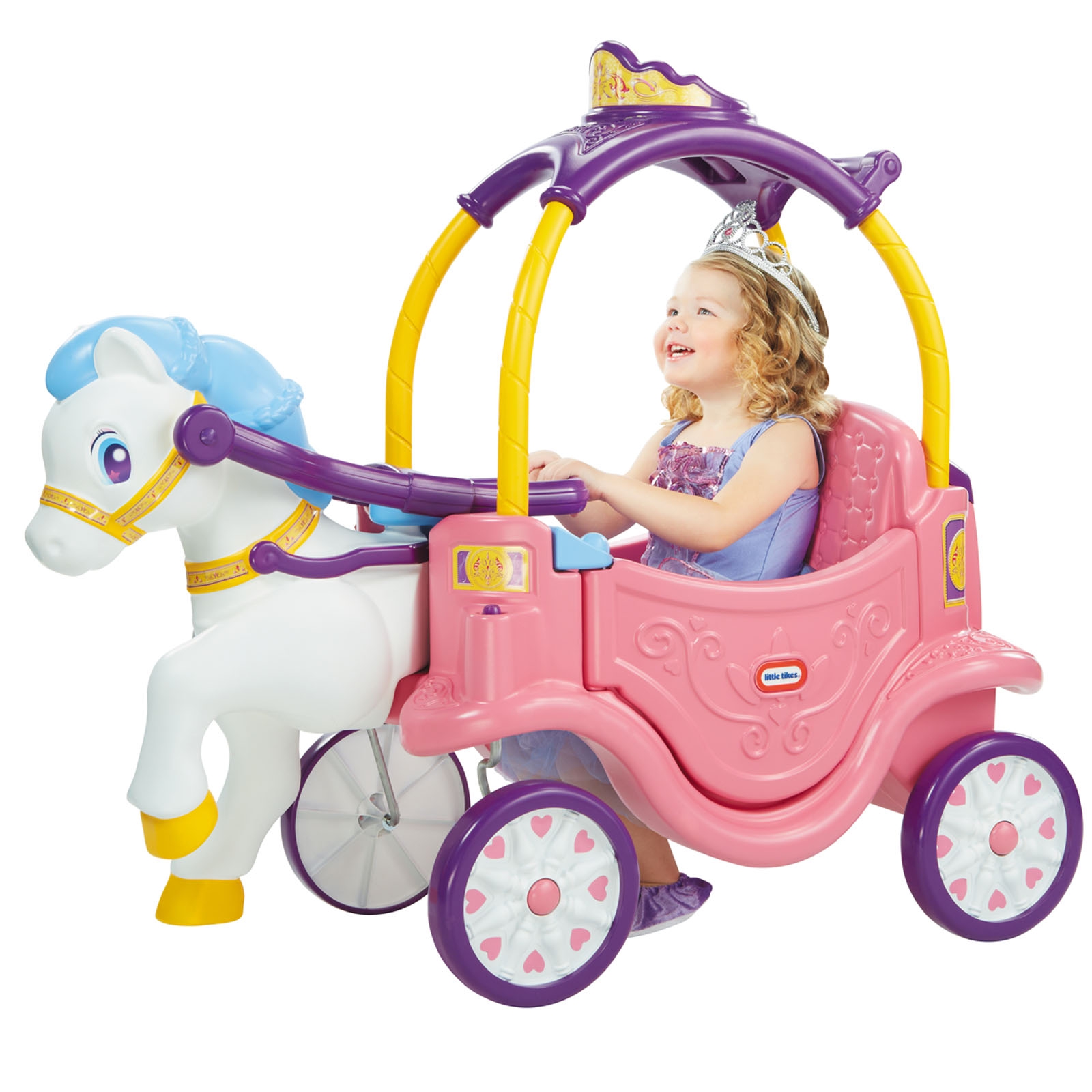 รถม้าเจ้าหญิงตัวน้อย Little Tikes Princess Horse & Carriage หรูหราอลังการ งดงามน่ารัก ไม่มีจำหน่ายในประเทศไทย นำเข้าจาก USA ของแท้ 100%
