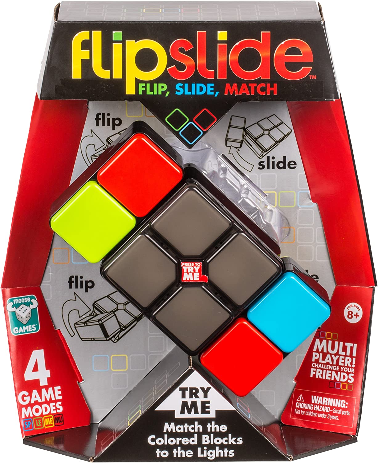 รูบิคส์รุ่นใหม่ Flipslide พลิก เลื่อน และจับคู่สีเพื่อเอาชนะ - มี 4 โหมดเกมส์ ราคา 1,390 บาท