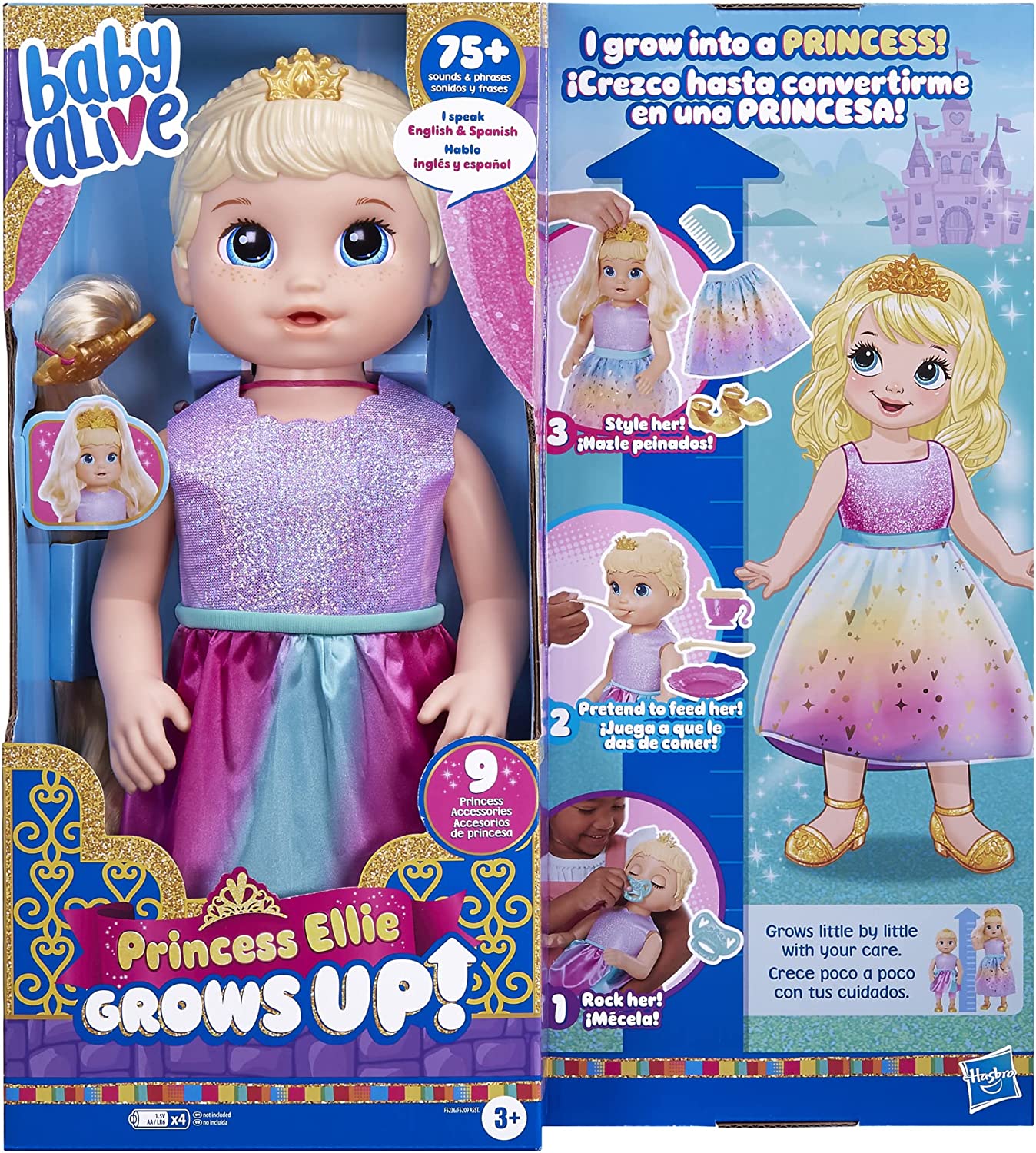 เจ้าหญิงแสนสวย Baby Alive Princess Ellie Grows Up! ราคา 2,240- บาท