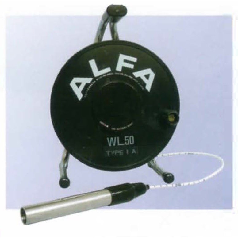 Alpha optics รุ่นW-WL-100Bเครื่องวัดระดับน้ำแบบเชือกRope type water level gauge W-WL-100B