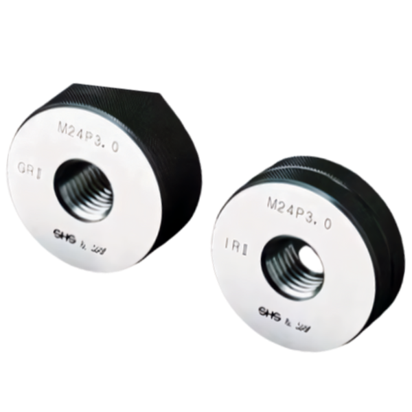M22P1.5-GRWRเกจวัดเกลียวมิลแบบหยาบสำหรับวัดเกลียวนอกมาตรฐานญี่ปุ่น,Limit Screw Ring Gauge,M22x1.5-GRWR(Metric Coarse,JIS Class2),Go-NoGo Set(JPG)