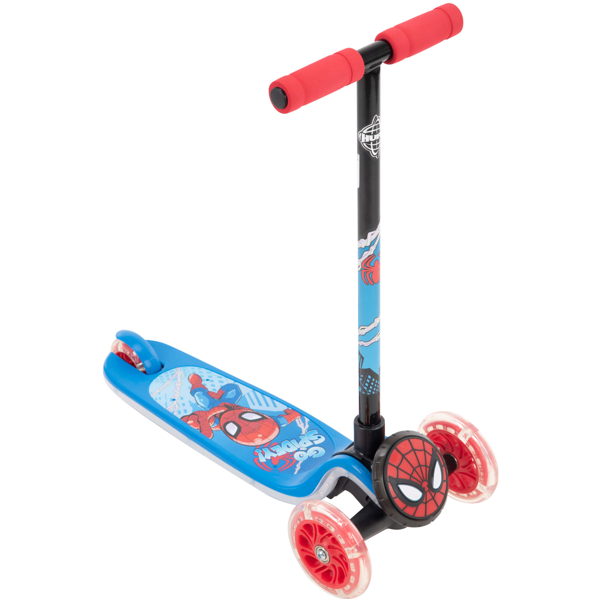 สกู๊ตเตอร์ 3 ล้อ Marvel Spider-Man 3-Wheel Scooter for Toddlers by Huffy