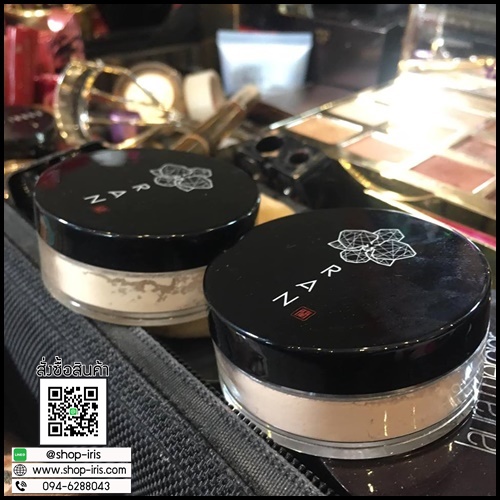 แป้งฝุ่นรัน Ran smooth skin loose face powder