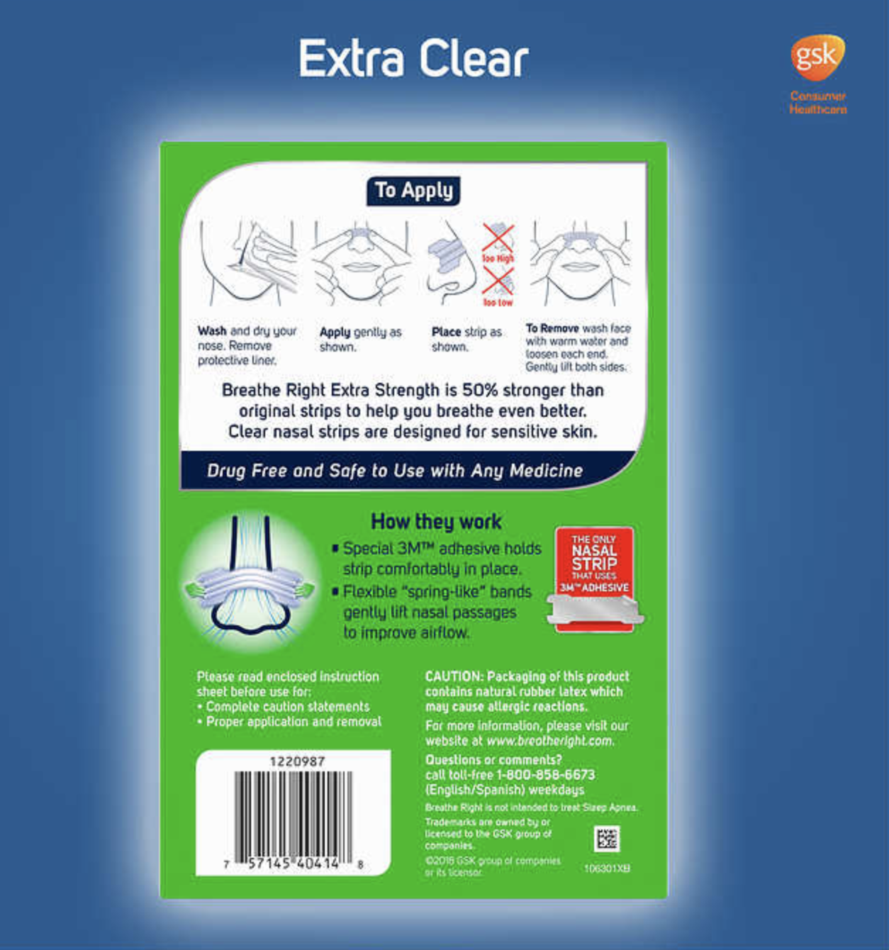 แผ่นแปะหยุดการกรน Breathe Right Extra Clear สำหรับผิวแพ้ง่าย เพื่อลดหรือหยุดการกรนและอาการคัดจมูก – 72 ชิ้น ราคา 1,290 บาท