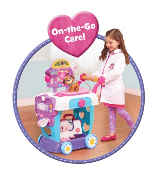 พร้อมส่ง รถเข็นคุณหมอสุดน่ารัก Just Play Doc McStuffins Toy Hospital Care Cart