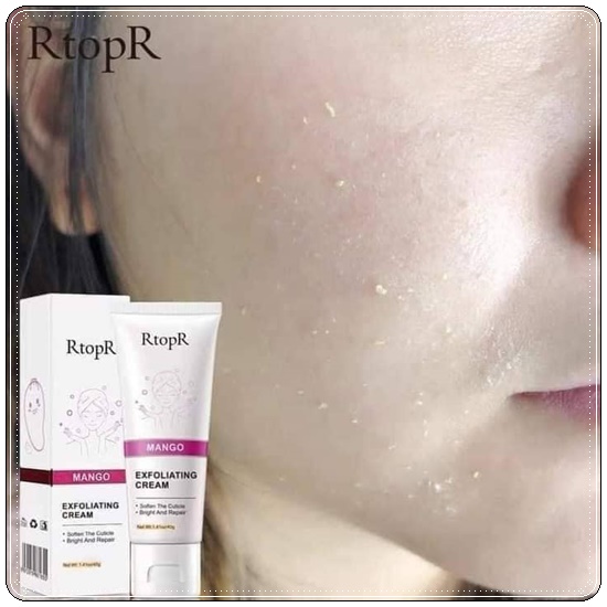 เจลมะม่วงสครับผิว RtopR mango Exfoliating Cream เจลขัดสิวเสี้ยน