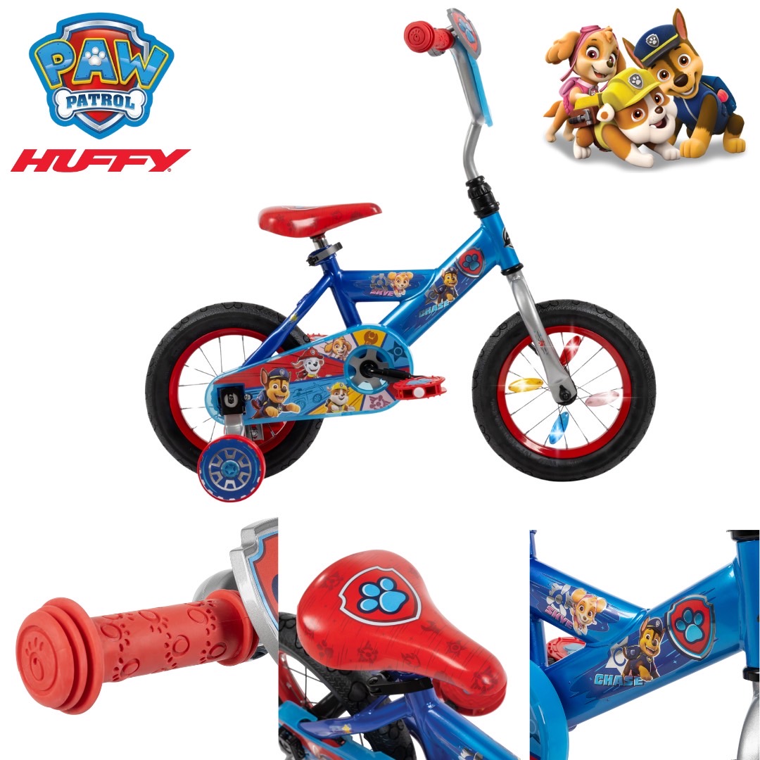 นำเข้า 🇺🇸 🐶ออกผจญภัยกับจักรยาน Huffy 12” Paw Patrol Kids’ Bike สุดน่ารัก🚴♀️ ขนาด 12 นิ้ว ราคา 5,590 บาท