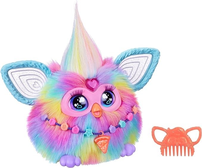 นำเข้าUSA Furby Tie Dye, 15 Fashion Accessories, Interactive Plush Toys ตุ๊กตาแบบโต้ตอบ ราคา 3,590 บาท