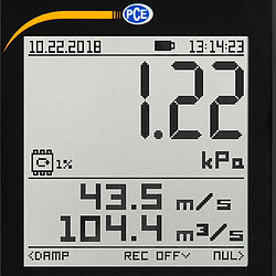 PCE รุ่นPDA-10L Pitot Pipe เครื่องวัดความเร็วลมAnemometer