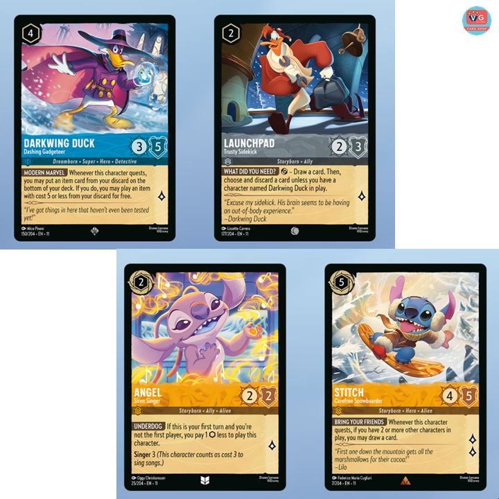 ส่ง13กพ69 Booster Box - Winterspell Set11th Disney การ์ดดิสนีย์ ลอร์คาน่า